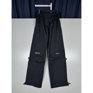 Berghaus Gore-Tex Waterproof Black Overtrousers Hiking Pants - Men M -Inseam 29"